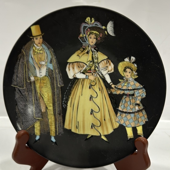 1829 Antique Vitorian Family “Journal Des Dames Et Des Modes”. Germany. A2440. - Picture 4 of 7